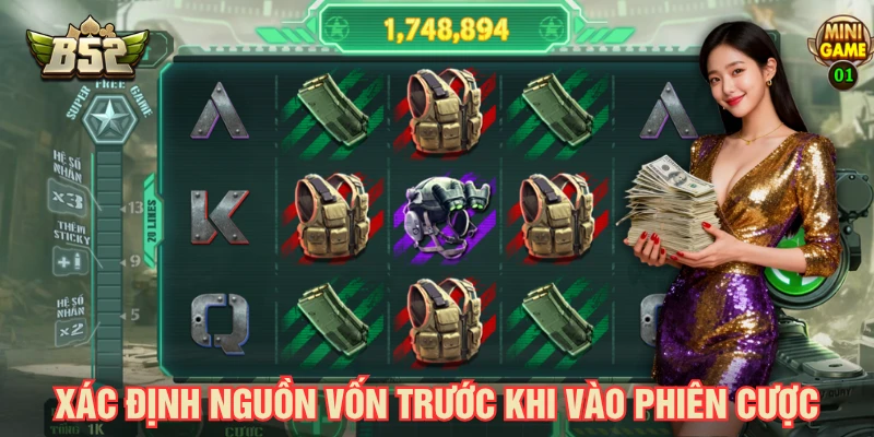 Xác định ngân sách trước khi chơi nổ hũ B52