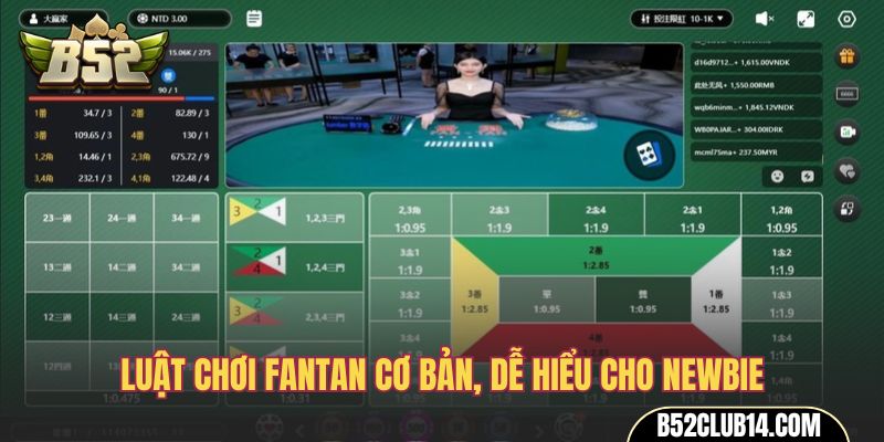 Luật chơi Fantan cơ bản, dễ hiểu cho newbie