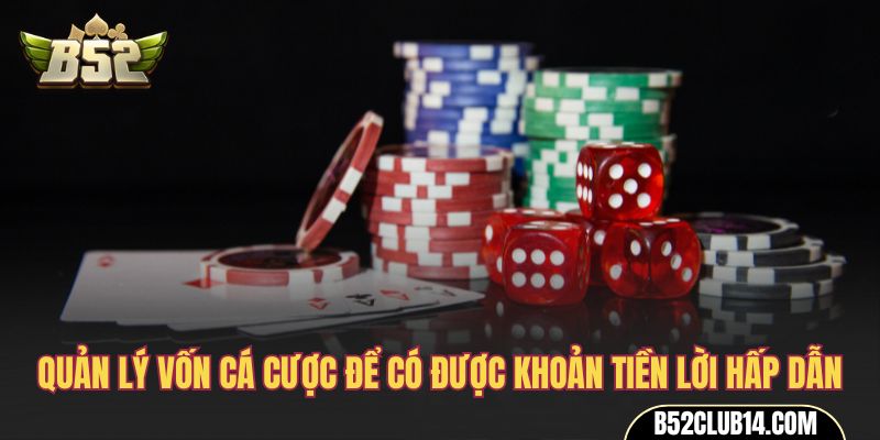 Quản lý vốn cá cược để có được khoản tiền lời hấp dẫn